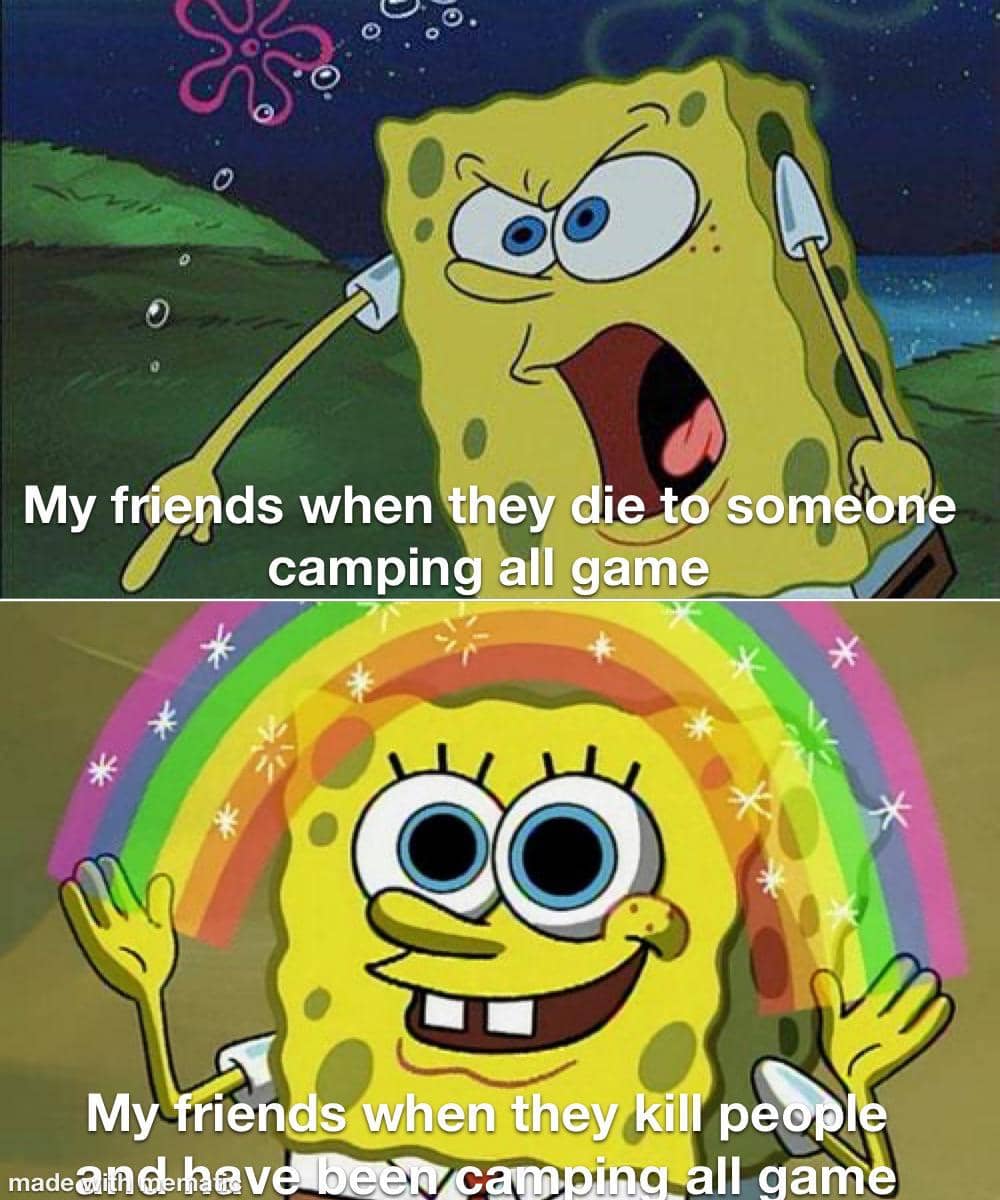 meme SpongeBob tentang hal toksik