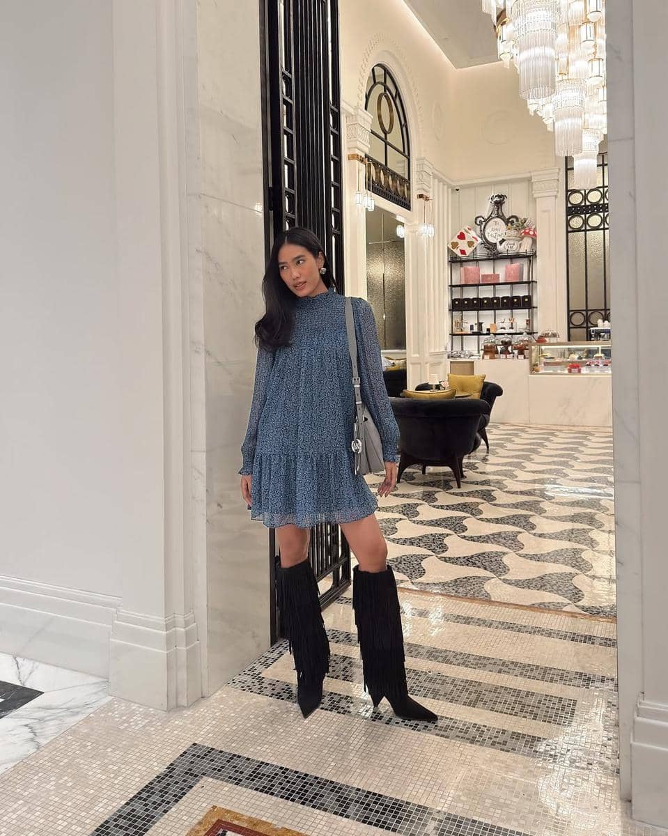 Alika Islamadina tampil edgy