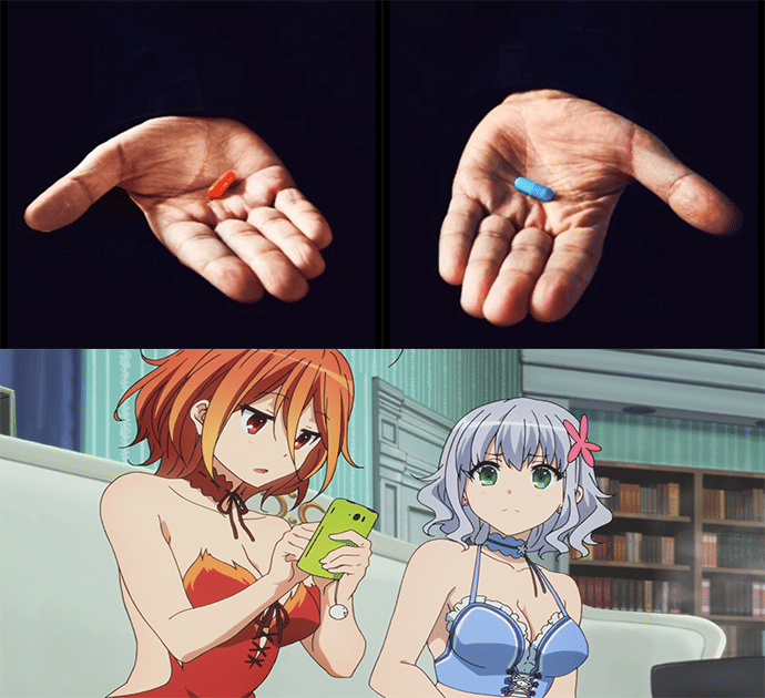 meme anime tentang pil