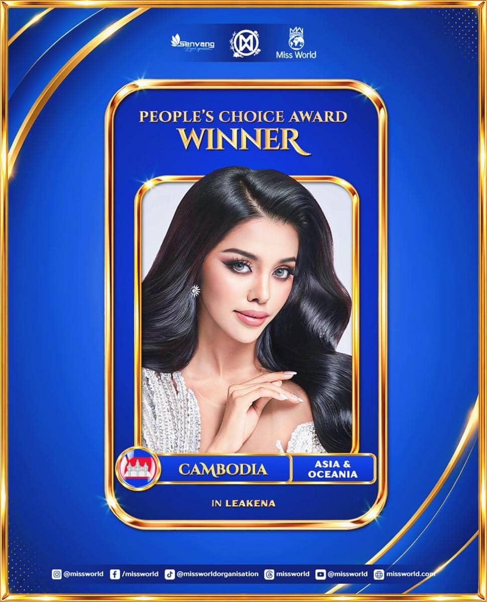 Hasil Lengkap People’s Choice Miss World 2026