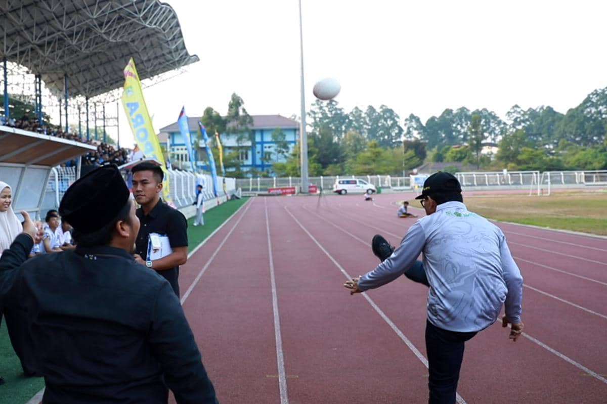 Dokumentasi Liga Santri Kota Tangerang tahun 2026 dari Pemerintah Kota Tangerang sebagai kegiatan olahraga santri.