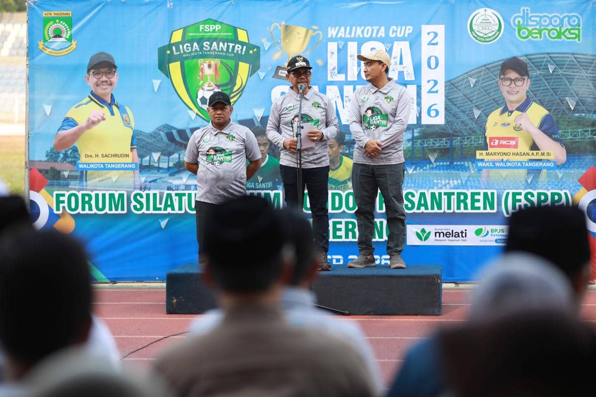 Dokumentasi kegiatan Liga Santri Kota Tangerang pada tahun 2026 yang berasal dari Pemerintah Kota Tangerang.