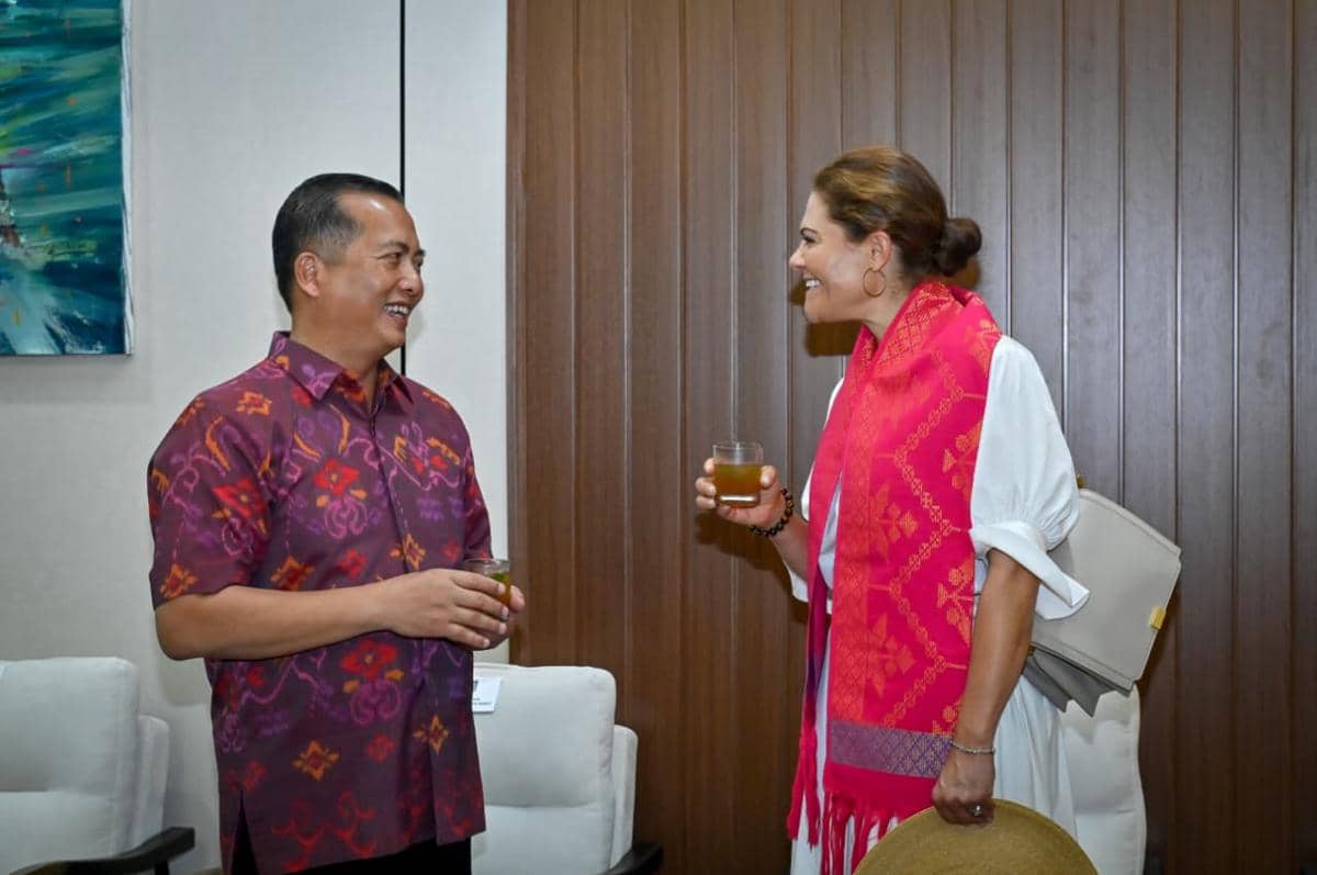 Putri Mahkota Victoria Tinjau Program UNDP di Lombok