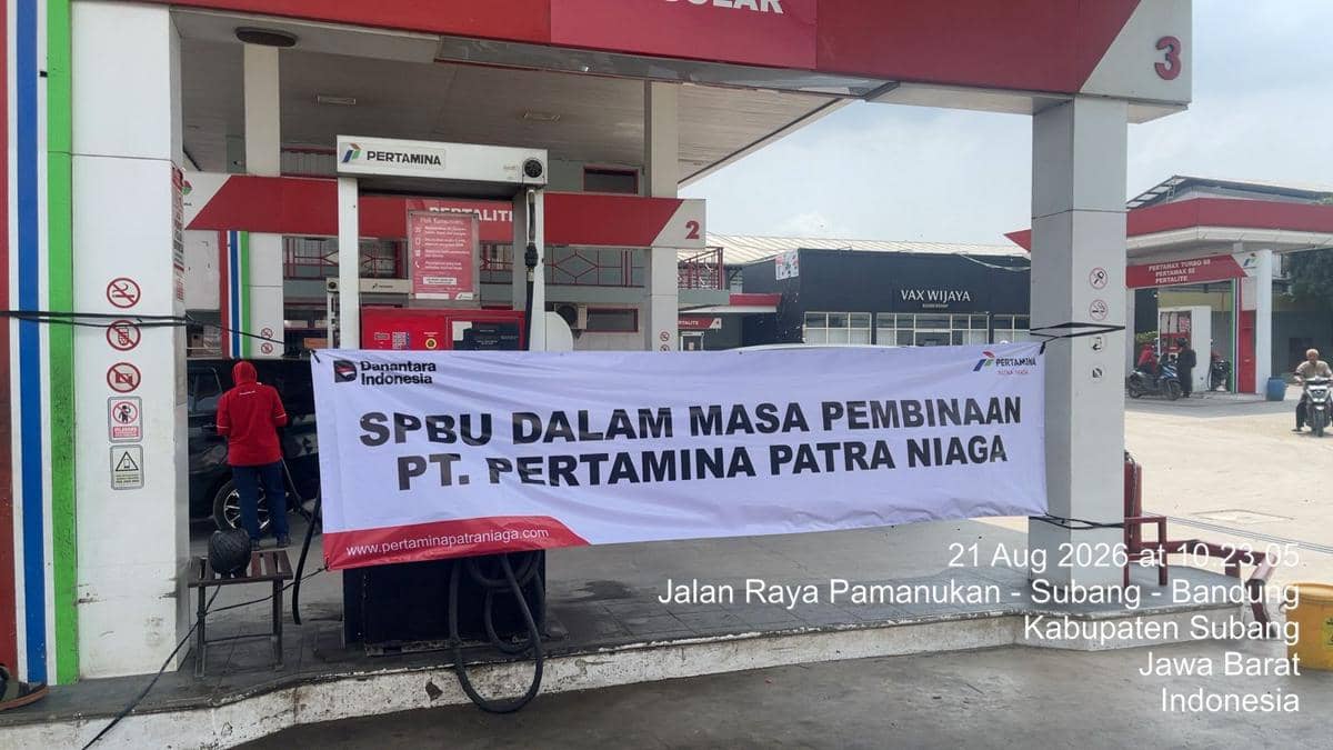 Pertamina Sanksi SPBU Subang, Biosolar Disetop 30 Hari