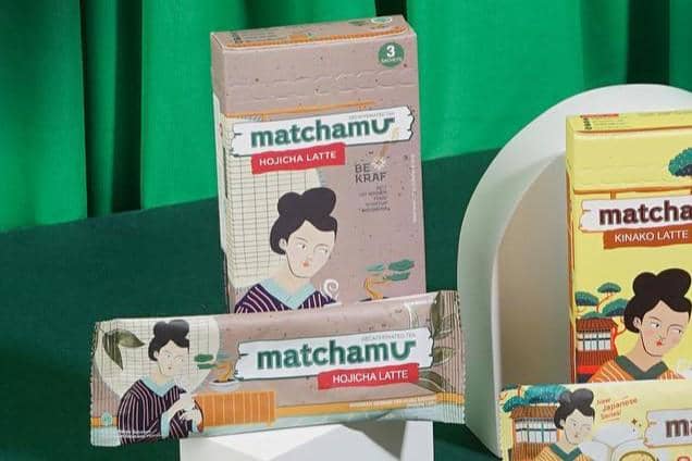 Matchamu - Hojicha latte