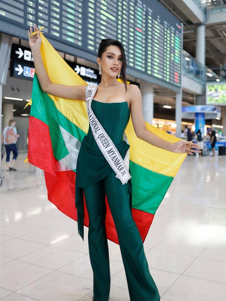 Potret Arrival Finalis Miss International Queen 2026