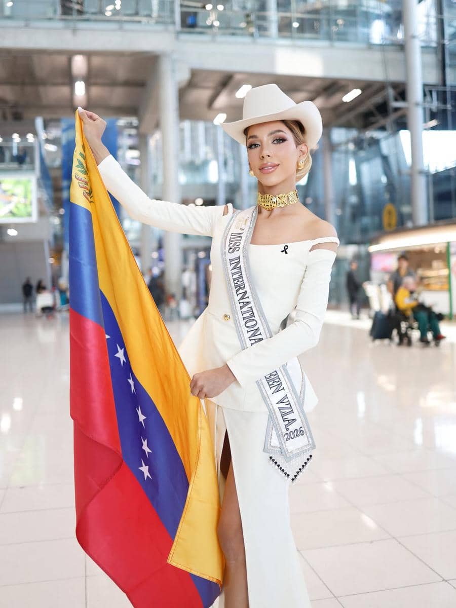 Potret Arrival Finalis Miss International Queen 2026