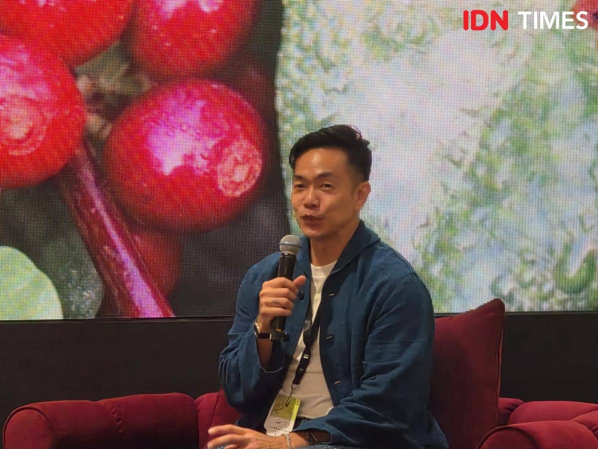 Felix TJ, CEO Roemah Koffie, dalam momen TalkShow di IDEAFEST 2026