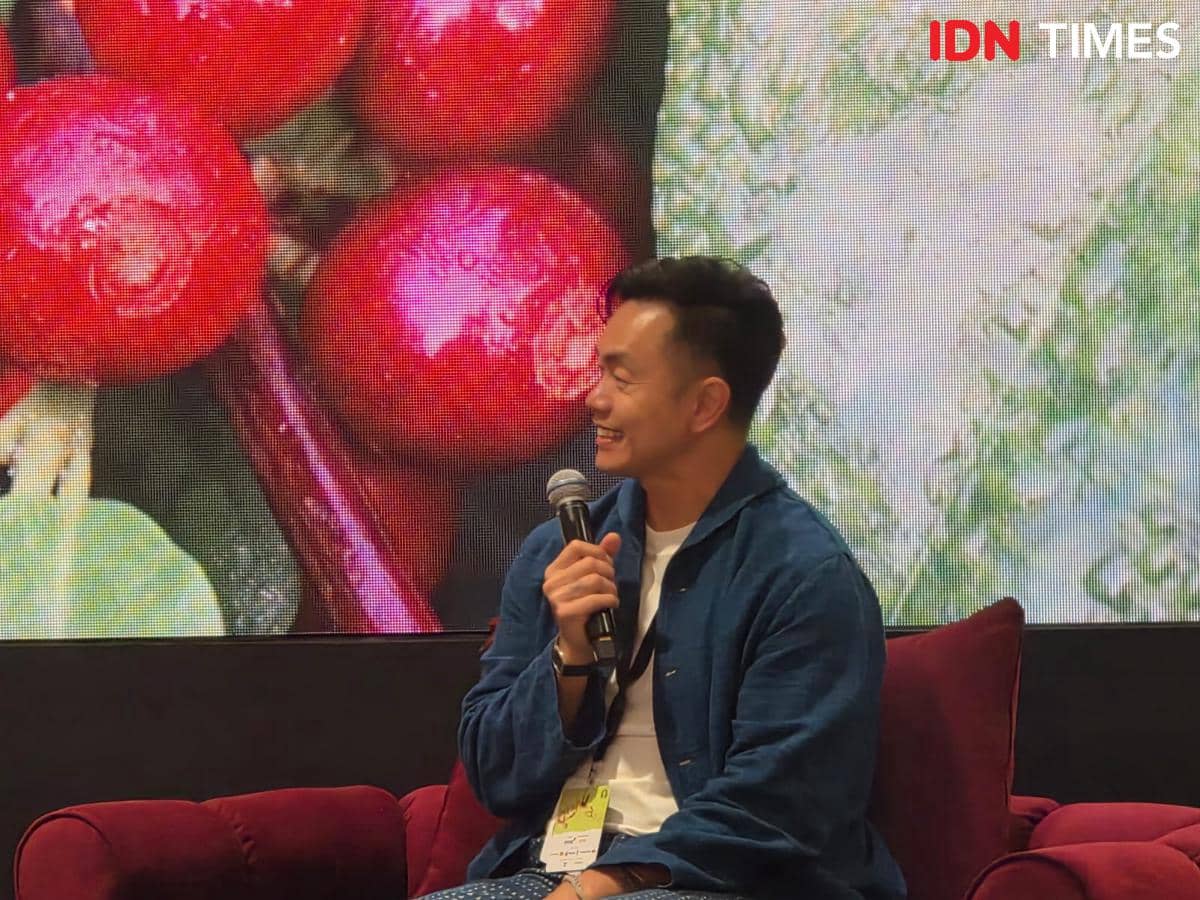 Felix TJ, CEO Roemah Koffie, dalam momen TalkShow di IDEAFEST 2026