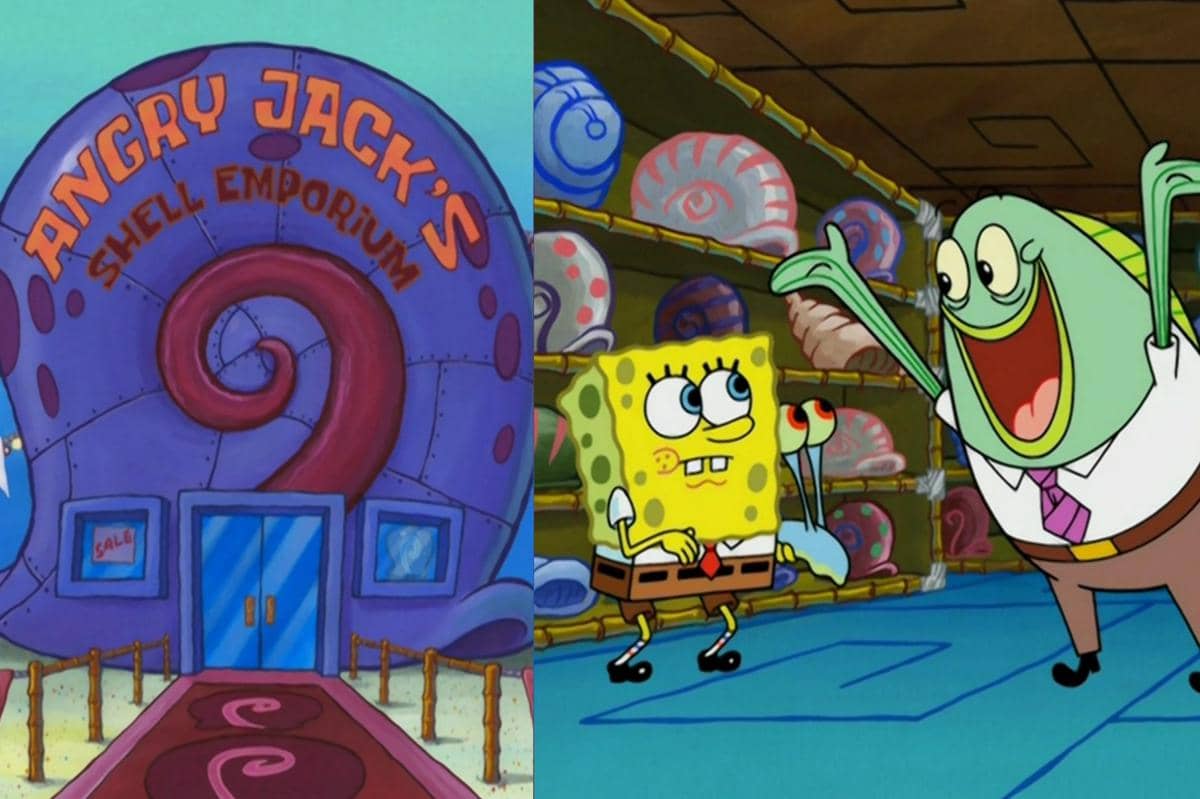 Angry Jack's Shell Emporium, store yang menjual beraneka pilihan cangkang siput