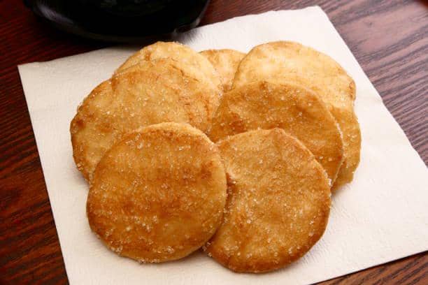 ilustrasi zarame senbei