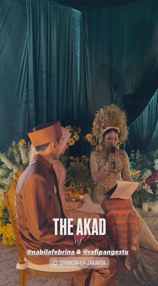 Akad Nikah Rafi Pangestu, Annisa Trihapsari Akhirnya Mantu (instagram.com/rafipangestu)