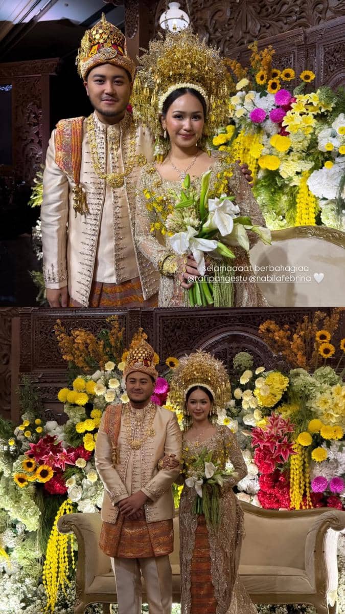 Akad Nikah Rafi Pangestu, Annisa Trihapsari Akhirnya Mantu (instagram.com/rafipangestu)