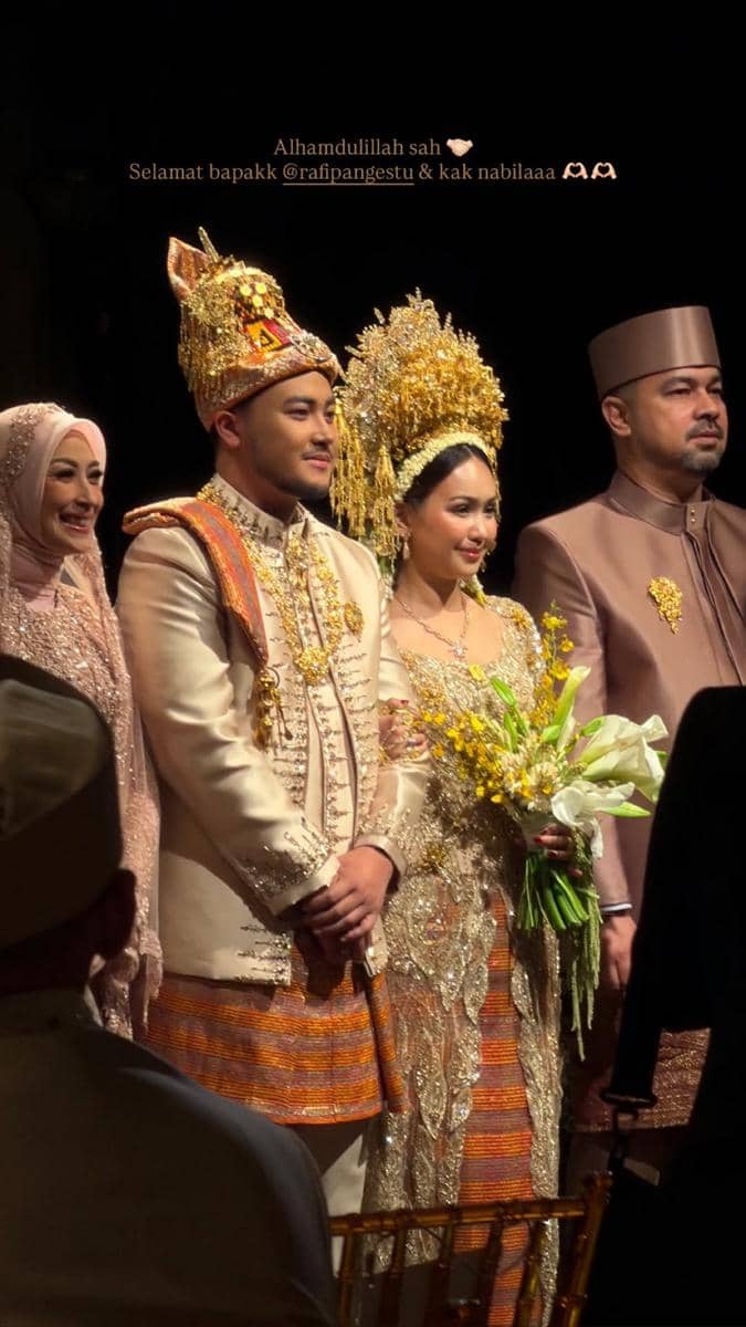 Akad Nikah Rafi Pangestu, Annisa Trihapsari Akhirnya Mantu (instagram.com/rafipangestu)