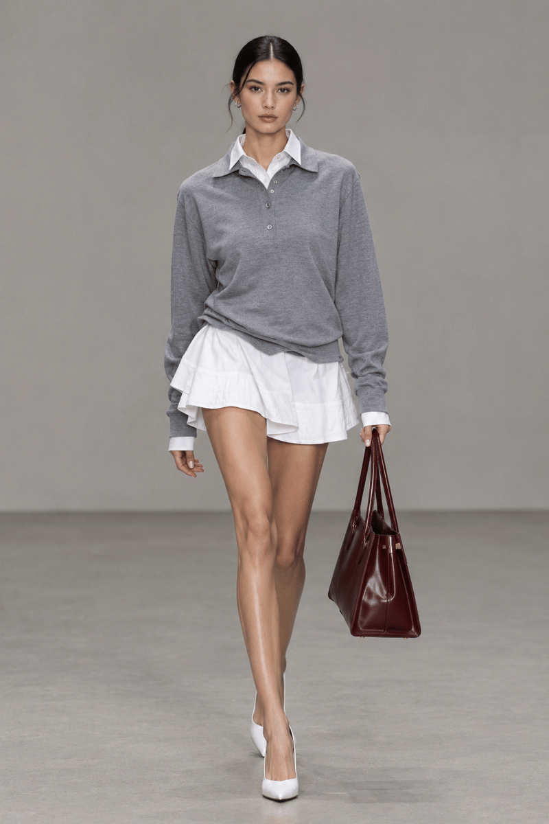 Ilustrasi tren fashion sportif
