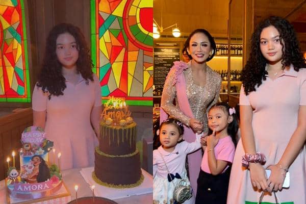 Amora Lemos Rayakan Ulang Tahun ke-15, Ditemani Keluarga dan Sahabat