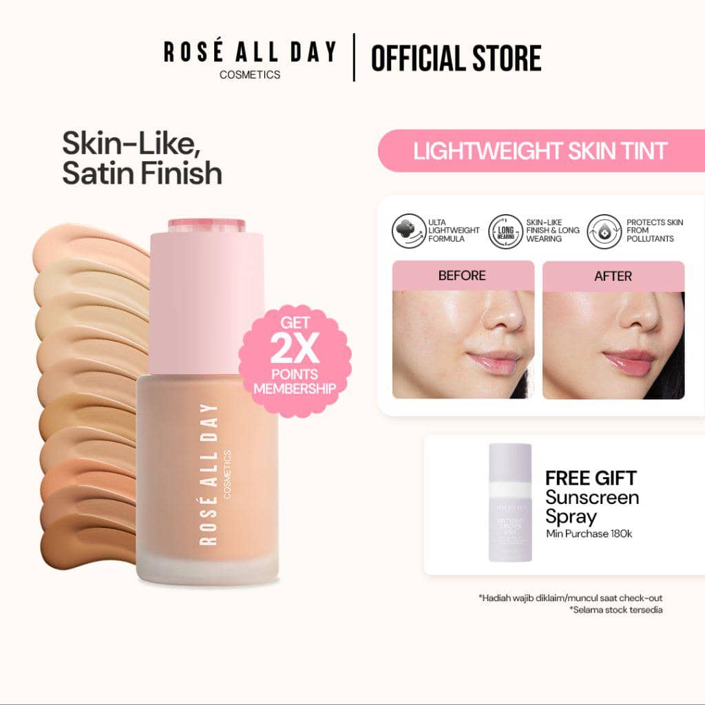 Rose All Day The Realest Lightweight Skin Tint