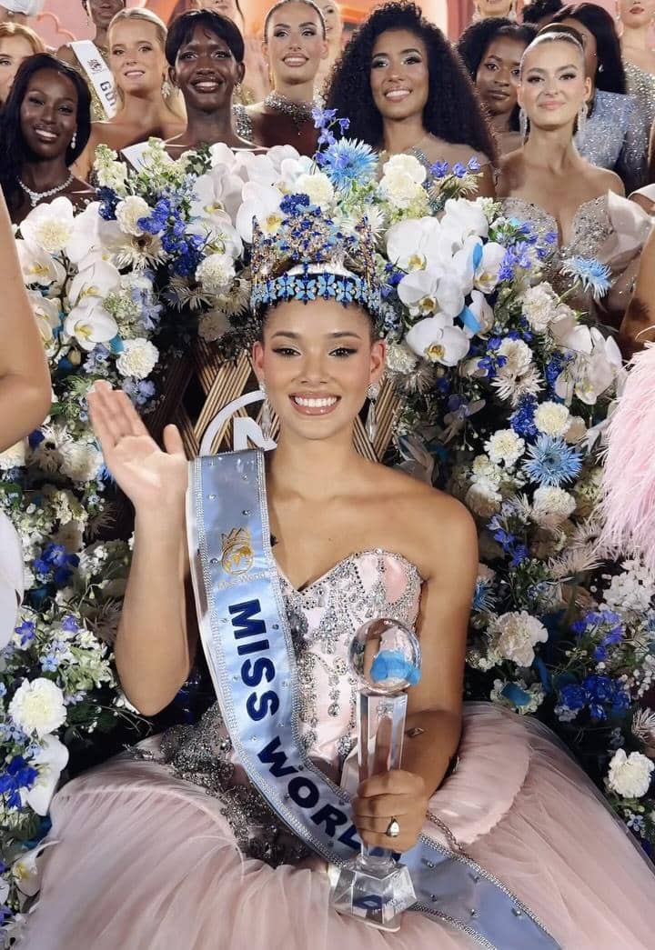 Potret Penobatan Joheirry Mola sebagai Miss World 2026