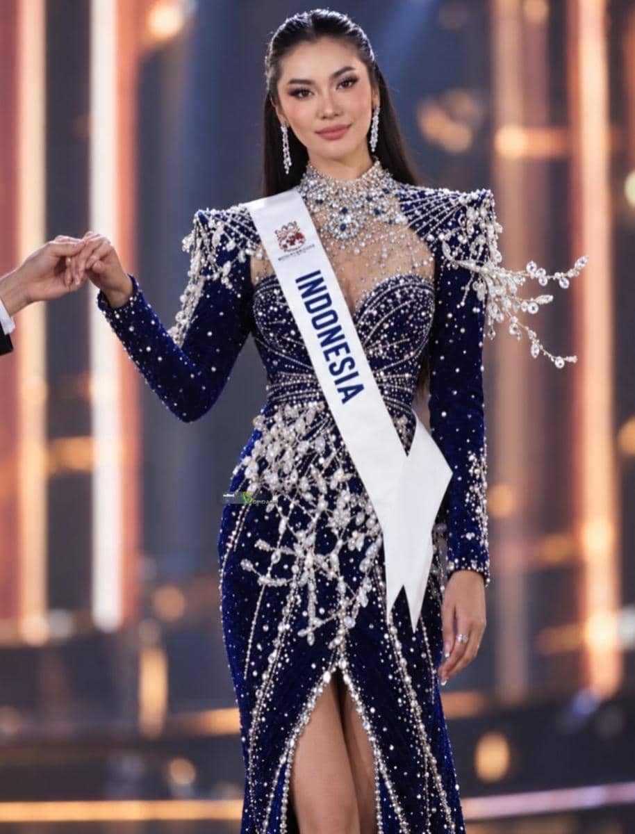 Potret Audrey Bianca di Ajang Miss World 2026