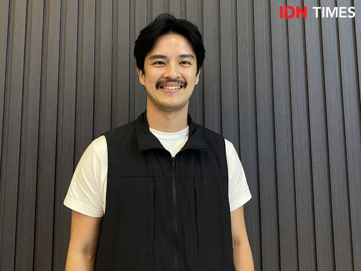 Morgan Oey berpose untuk potret di kantor IDN, Jakarta, pada Jumat, 4 September 2026.