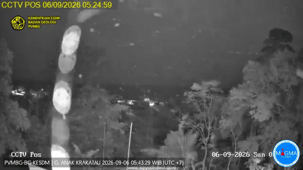 Update Terkini Erupsi Gunung Anak Krakatau, Tertutup Kabut