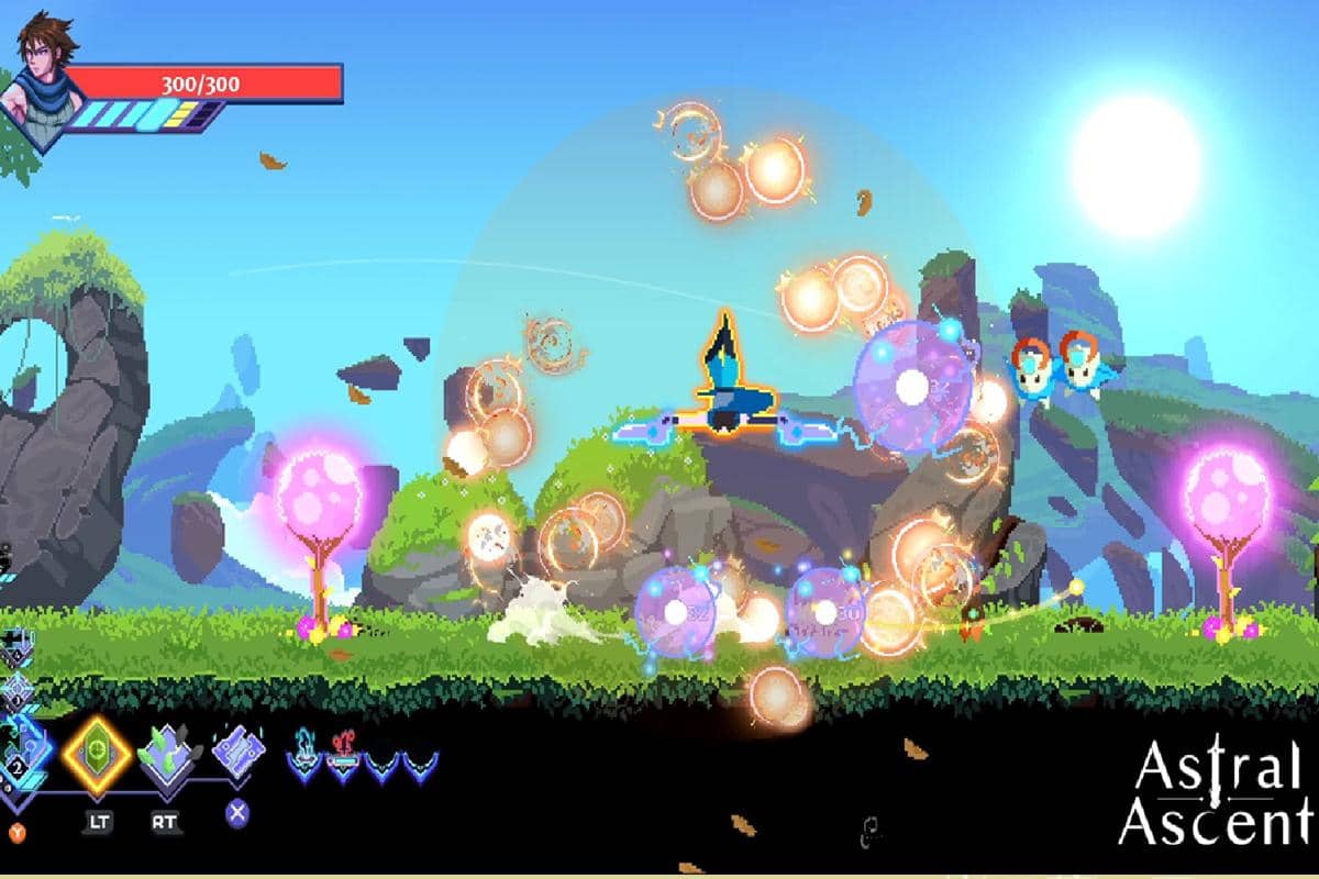 cuplikan gameplay Astral Ascent 