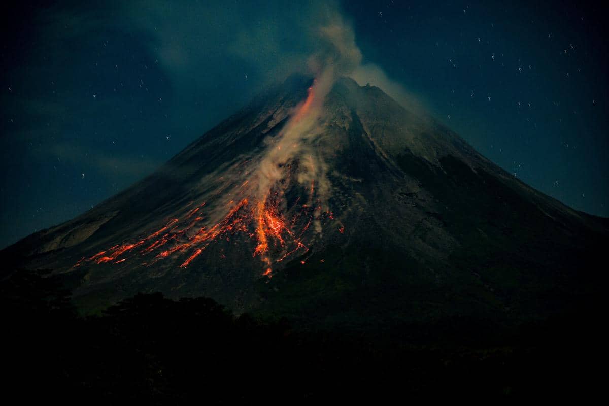 Status Gunung Api di Indonesia 7 September, 69 dalam Pantauan