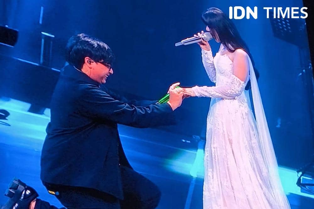 Potret konser Kahitna 40 Tahun di NICE PIK 2, Tangerang, Banten, Sabtu (5/9/2026) (IDN Times/Juan Dwi)