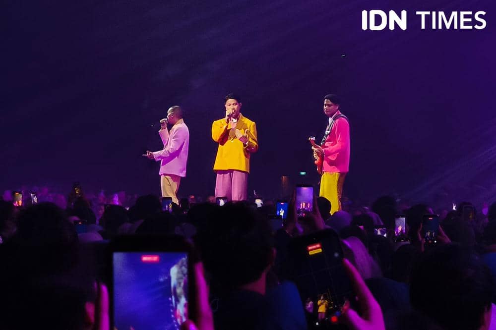 Potret RAN di konser Kahitna 40 Tahun di NICE PIK 2, Tangerang, Banten, Sabtu (5/9/2026) (IDN Times/Juan Dwi)