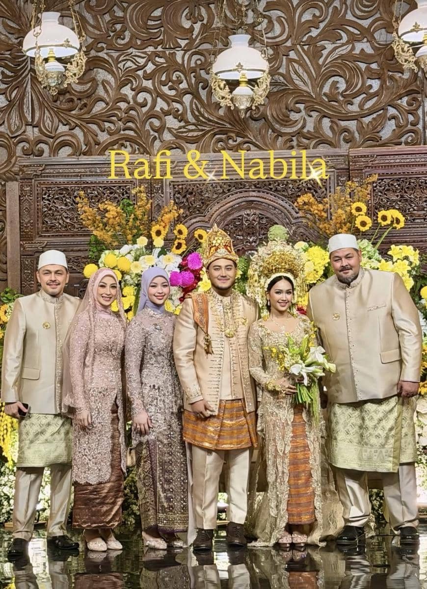 Akad nikah anak Rafi Pangestu