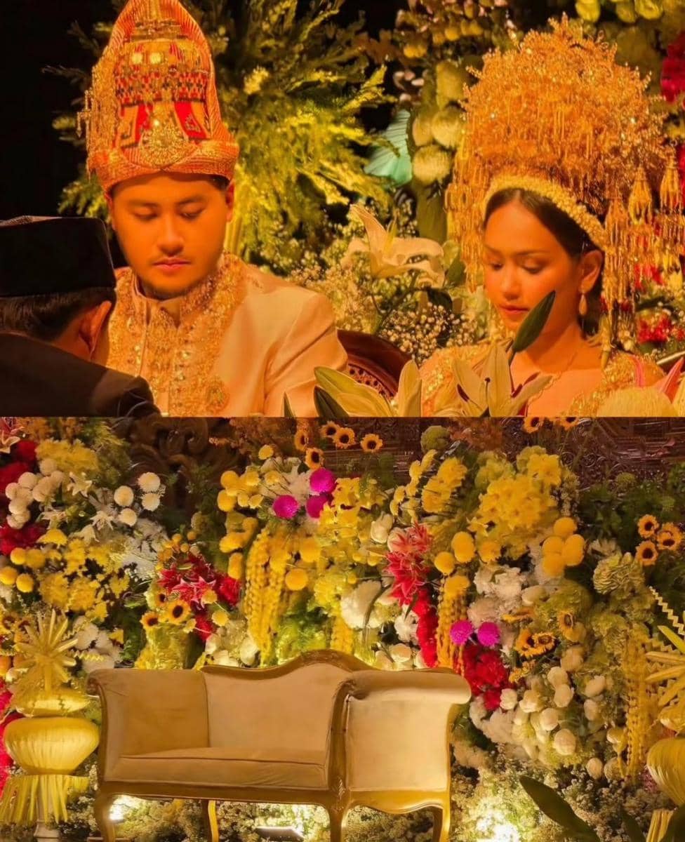 Akad nikah anak Rafi Pangestu