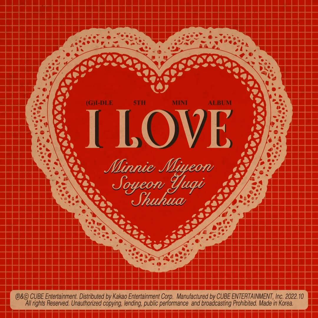 kover album I Love