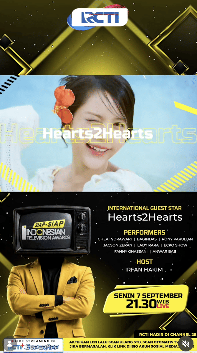 poster iklan Hearts2Hearts