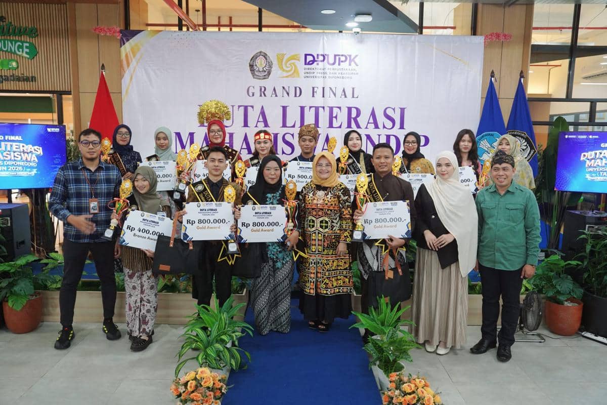 Tak Cuma Baca, Duta Literasi Undip Semarang Dituntut Cerdas Saring Informasi