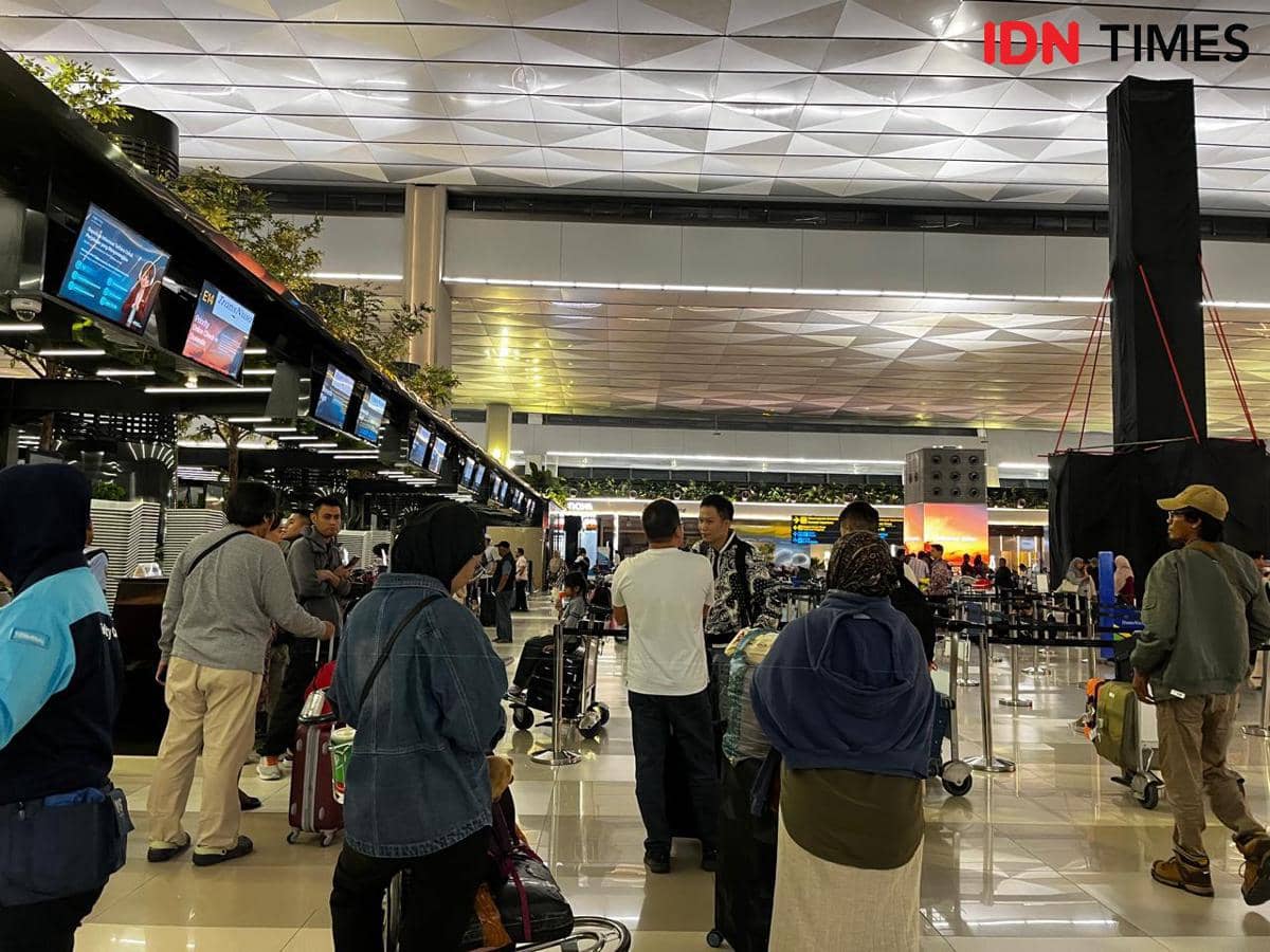 Bandara Soetta Ditutup Sampai 18.00 WIB, 764 Penerbangan Terganggu