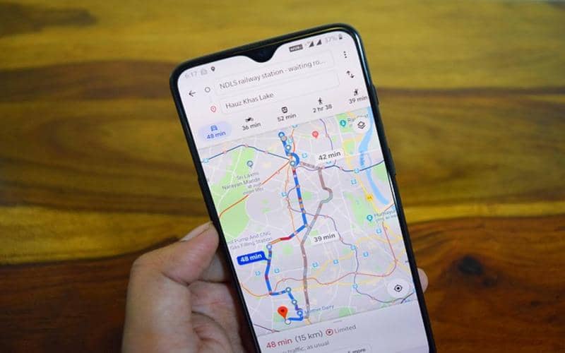 cek kualitas udara lewat Google Maps