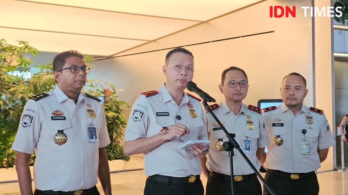 Potret Dirjen Imigrasi Hendarsam Marantoko dalam dokumentasi yang diambil IDN Times oleh Maya Aulia Aprilianti.