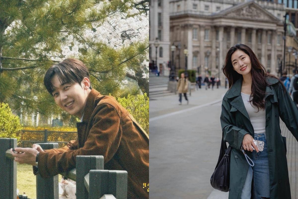 Yoon Jong Hoon dan Han Eun Seo tampil dalam potret bersama yang dibagikan melalui akun Instagram mereka.