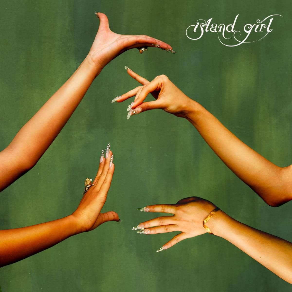 Sampul album bertajuk Island Girl oleh No Na, sebagaimana diunggah melalui akun Instagram resmi nonawav.