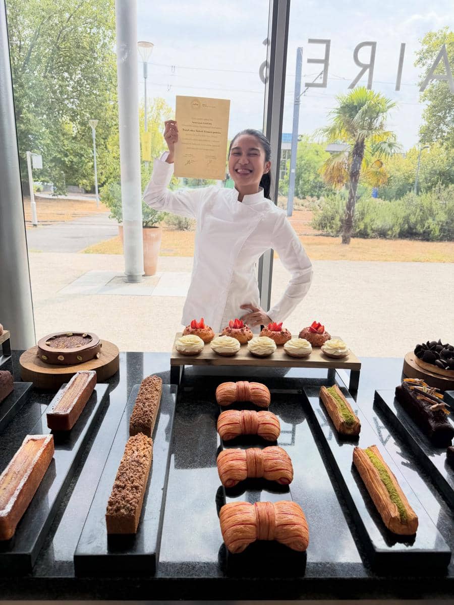 Azizah Salsha Ikut Kelas Baking di Prancis (instagram.com/azizahsalsha_)