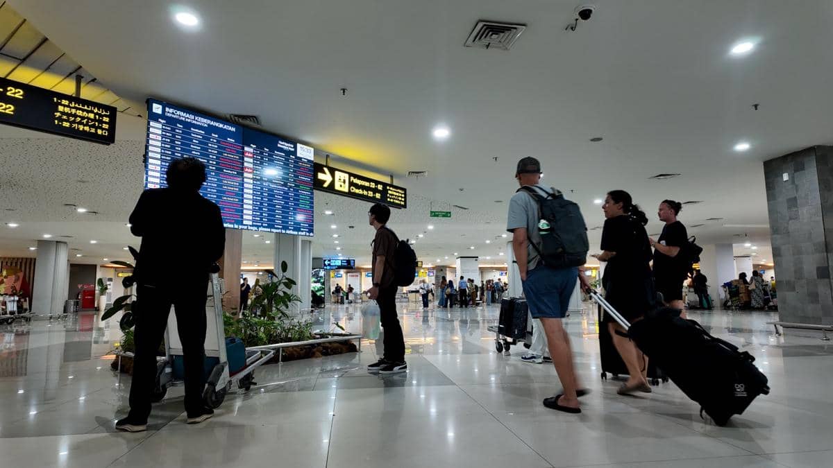 108 Penerbangan di Bali Dibatalkan Hingga Hari Ini