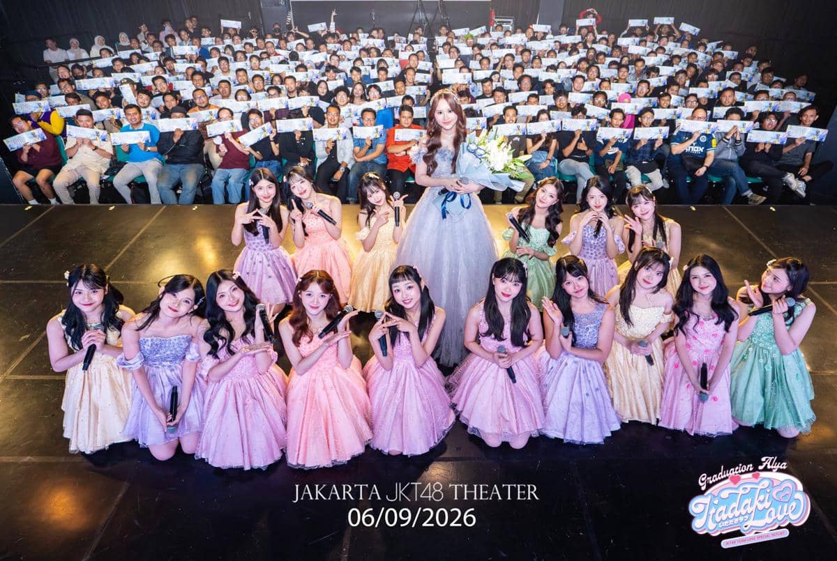 Momen kelulusan Alya JKT48