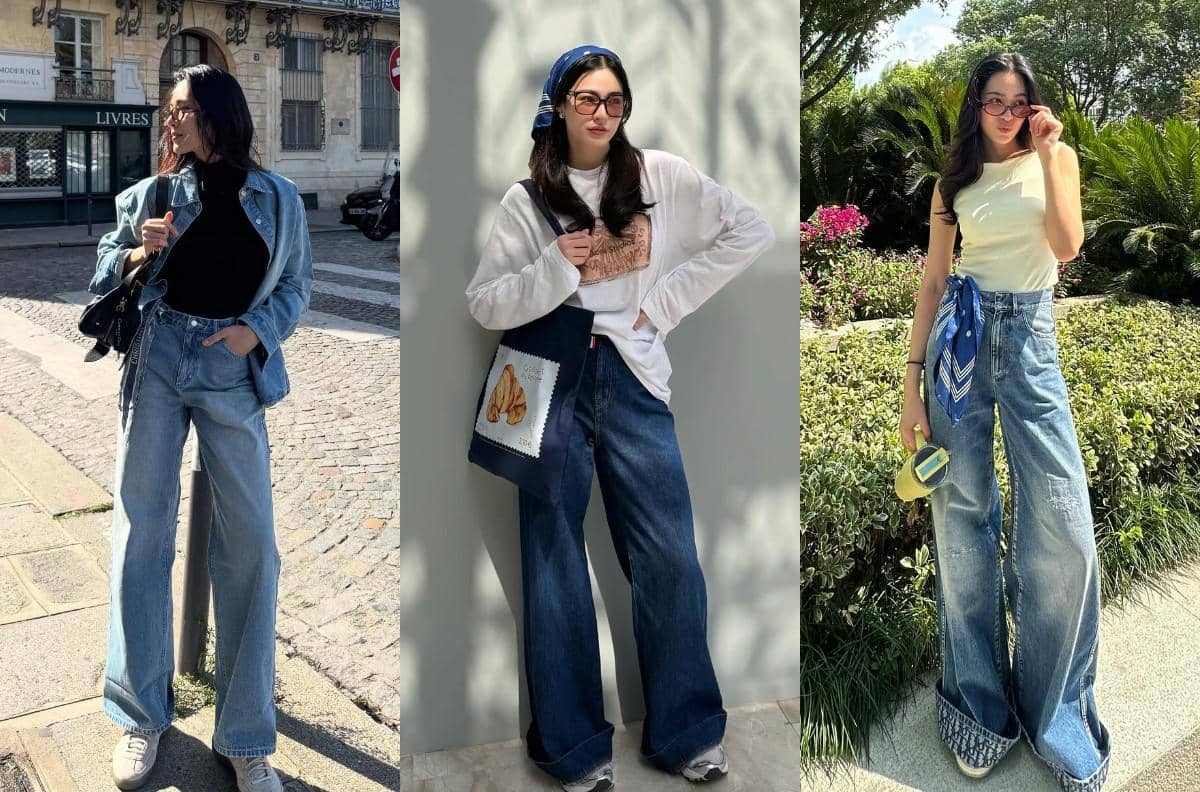 10 Inspirasi OOTD Kasual ala Lingling Kwong, Suka Pakai Denim!