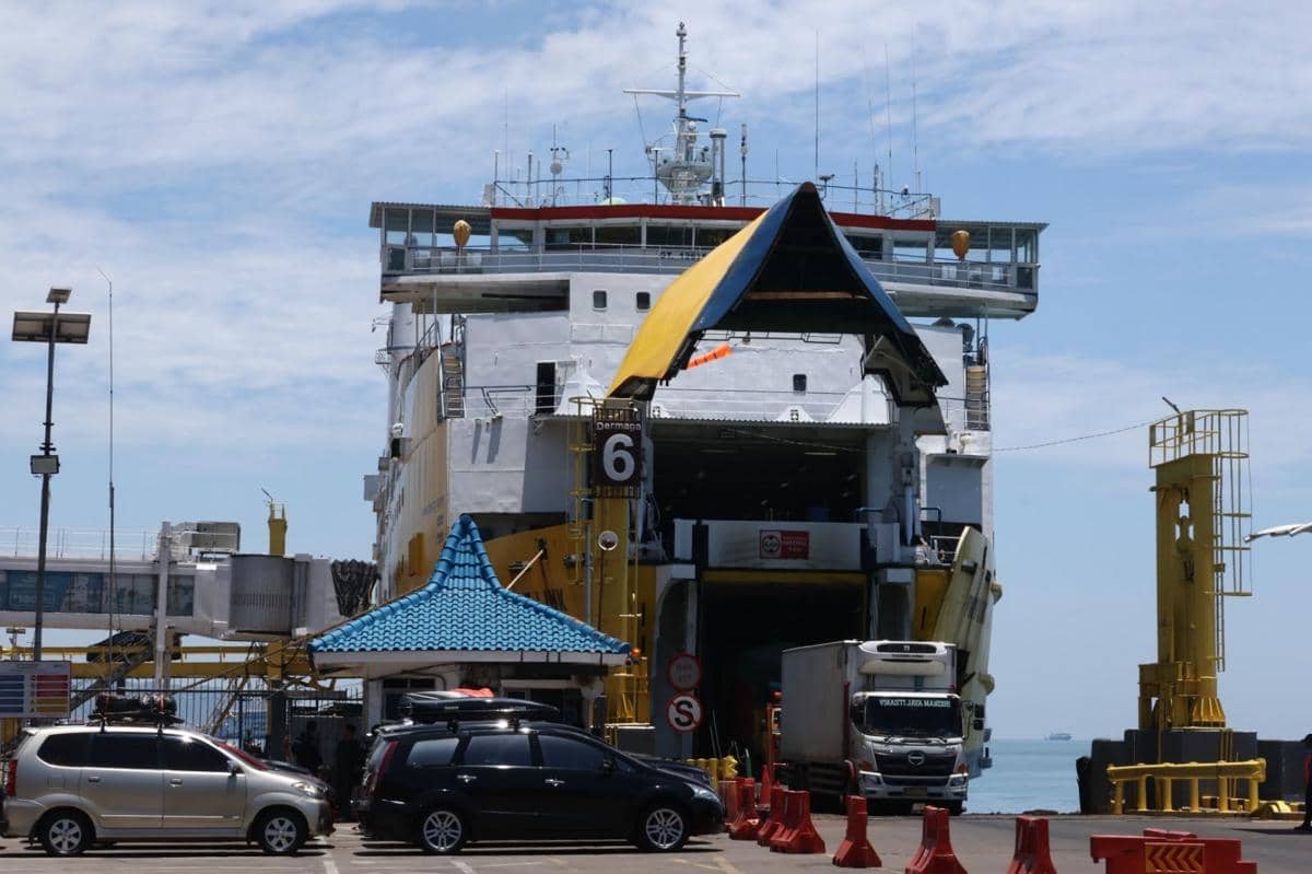 Erupsi Anak Krakatau, Aktivitas Penyeberangan di Bakauheni Meningkat
