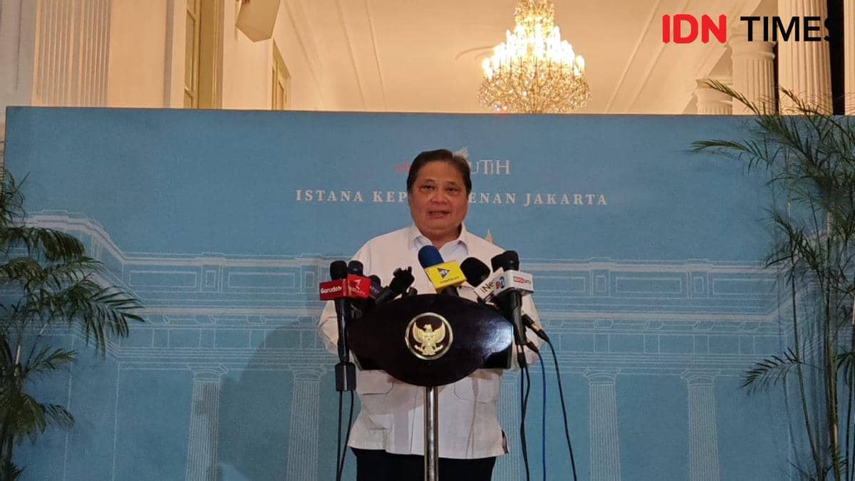 Menteri Koordinator Bidang Perekonomian, Airlangga Hartarto (IDN Times/Ilman Nafi'an)