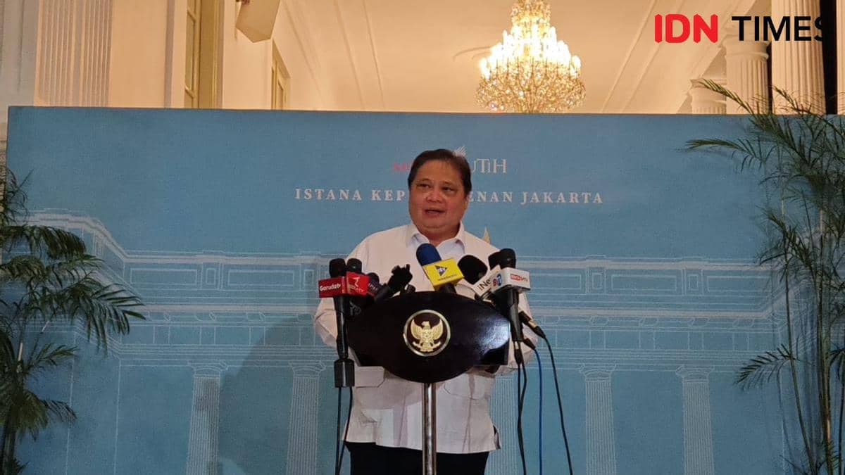 Menteri Koordinator Bidang Perekonomian, Airlangga Hartarto (IDN Times/Ilman Nafi'an)