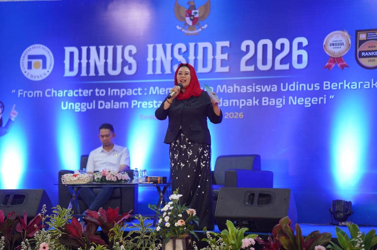 Harapan Yenny Wahid saat Antar 10 Penerima Beasiswa ke Udinus Semarang