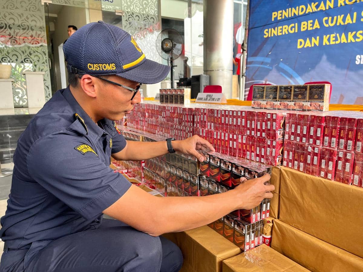 Truk Tangki Kembali Jadi Kedok Selundupkan Rokok Ilegal di Semarang