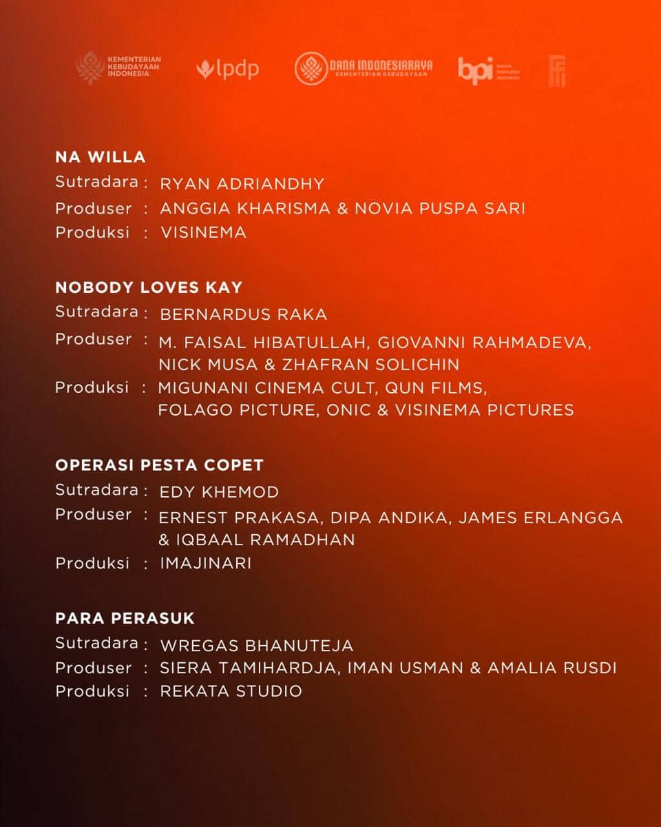 Ilustrasi promosi Festival Film Indonesia (FFI) 2026 yang diunggah melalui akun Instagram festival tersebut.