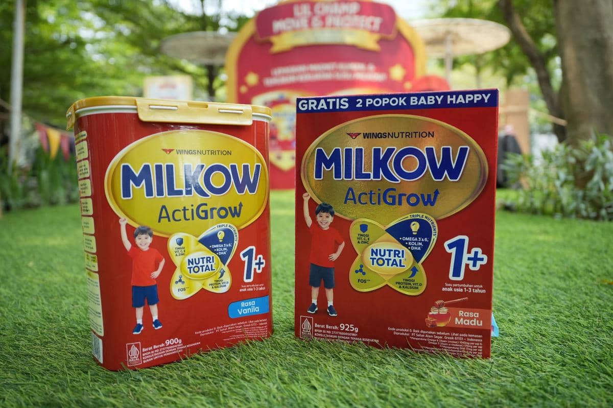 MILKOW ActiGrow (Vanilla & Madu) ukuran 900gram dan 925gram, beragam pilihan yang mudah diakses menyesuaikan kebutuhan keluarga Indonesia.JPG